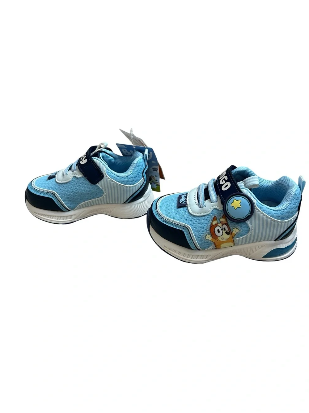 NEW Light Up Toddler Unisex Bluey Bingo Sneakers Sz 6T Ludo Studio Kohls